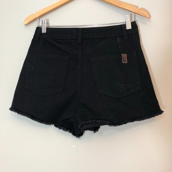 NWOT Roxy Suns Shadow Black Denim Shorts - Picture 3 of 3